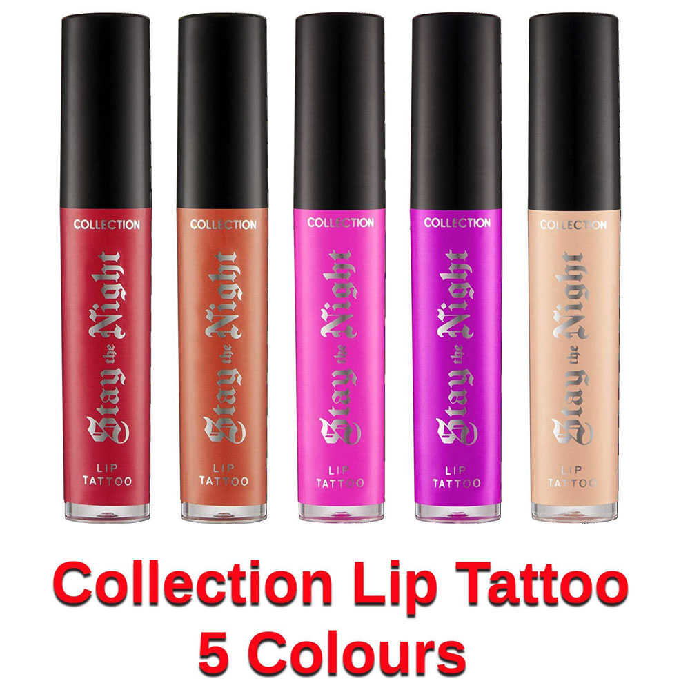 Collection Lip Tattoo Stay The Night 5 Shades