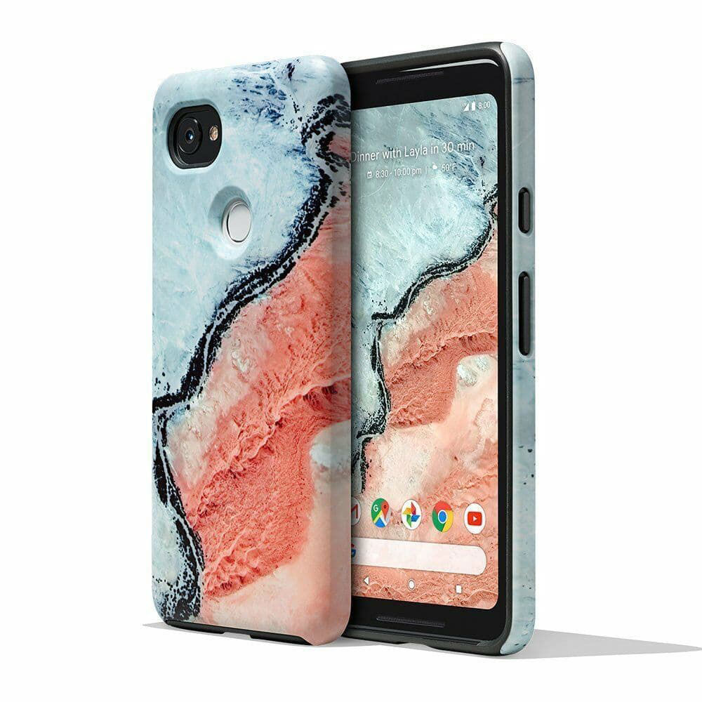 Pixel 2XL Google Earth Live Phone Case River Made by Google
