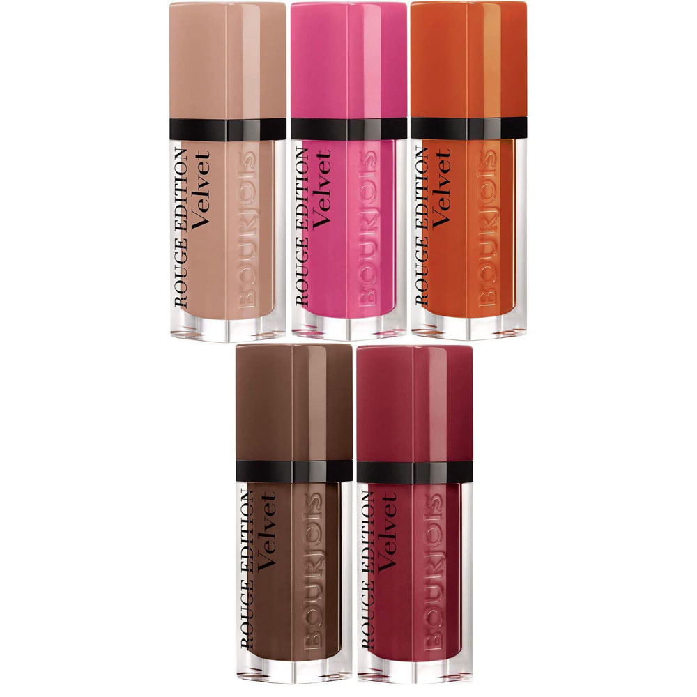 Bourjois Rouge Edition Velvet Matte Lipsticks 5 Choices