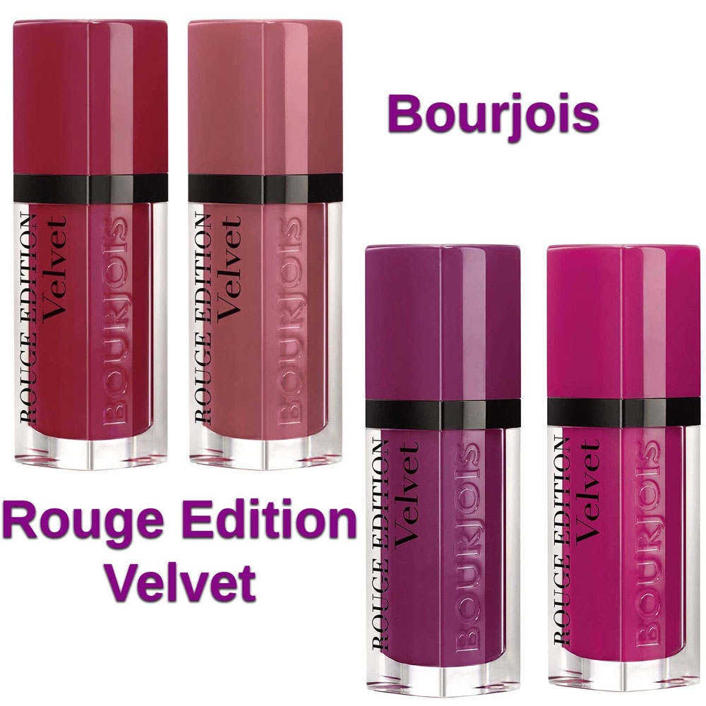 Bourjois Rouge Edition Velvet Soft Matt Lipstick 4 Choices
