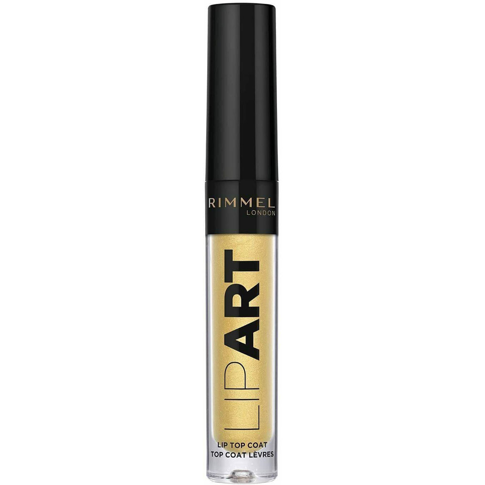 Brand New Genuine Rimmel Lip Art Topper Top Coat Gold 020
