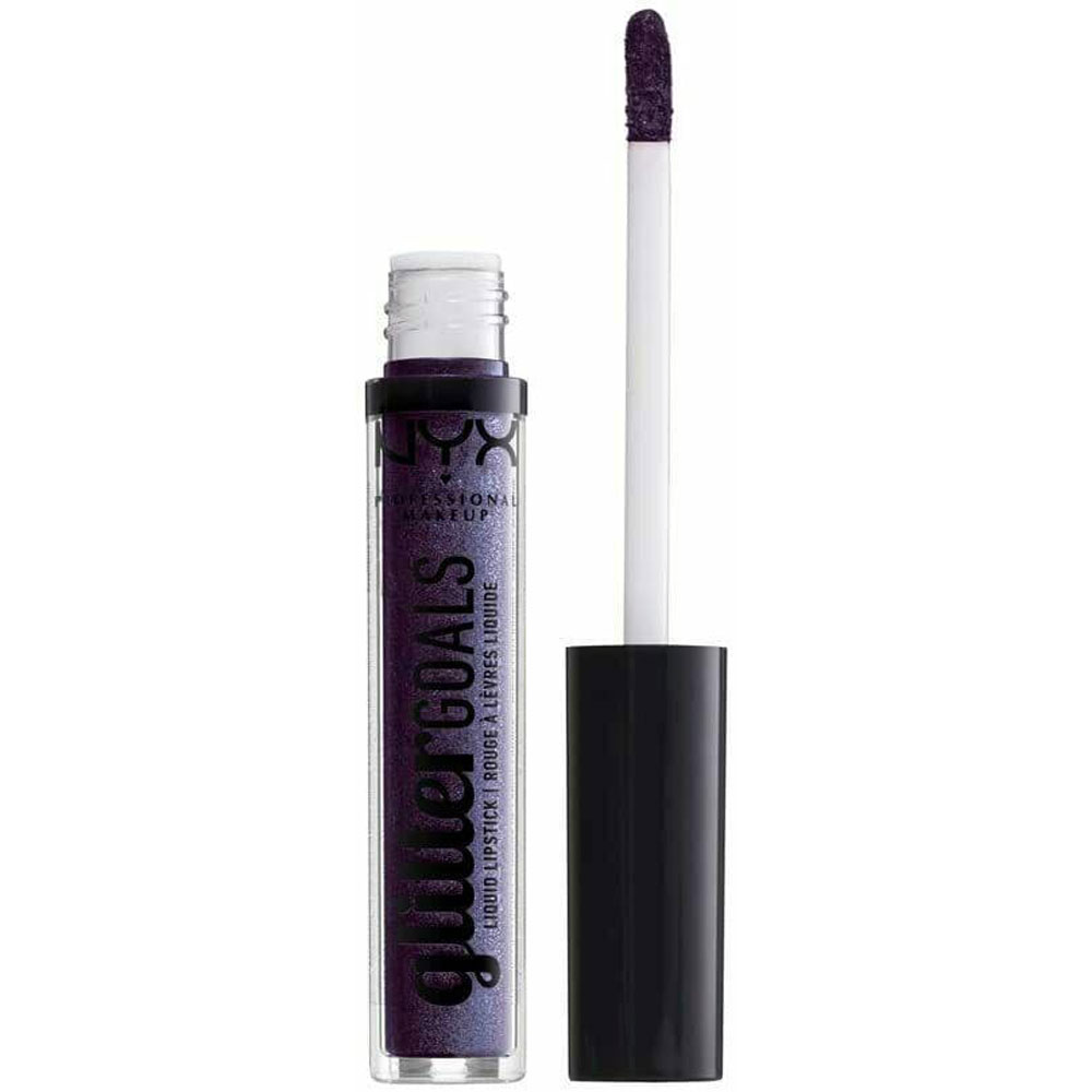 Genuine Brand New NYX Glitter Goals Liquid Lipstick GGLS07 Amethyst Vibes