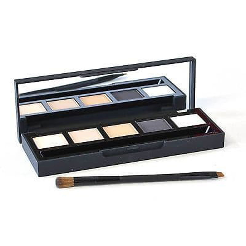 Genuine HD Brows High Definition Eye and Brow Palette 3 Shades Latest Packaging