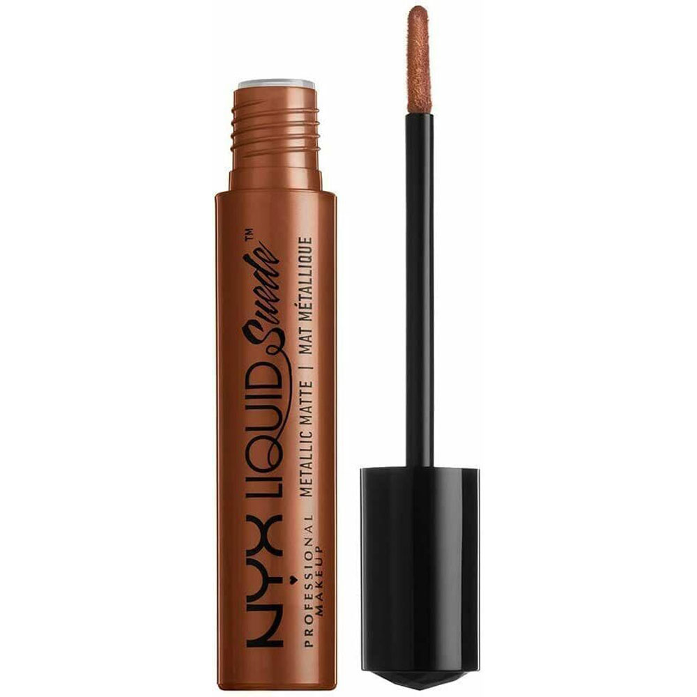Genuine NYX Liquid Suede Metallic Matte Lipstick New Era LSCL31