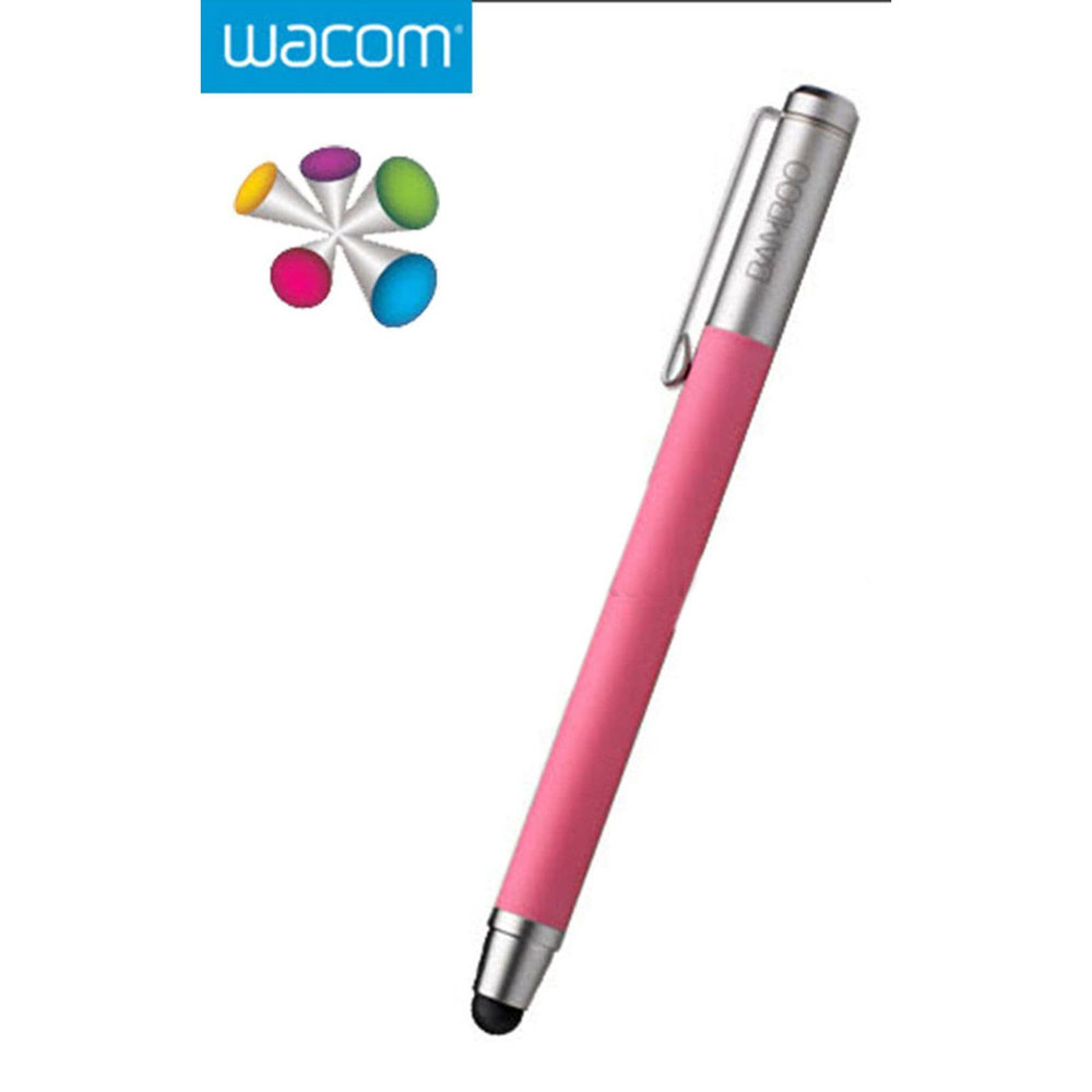 GENUINE WACOM BAMBOO SOLO STYLUS PEN CS-100 PINK IPAD IPHONE ANDROID TABLETS