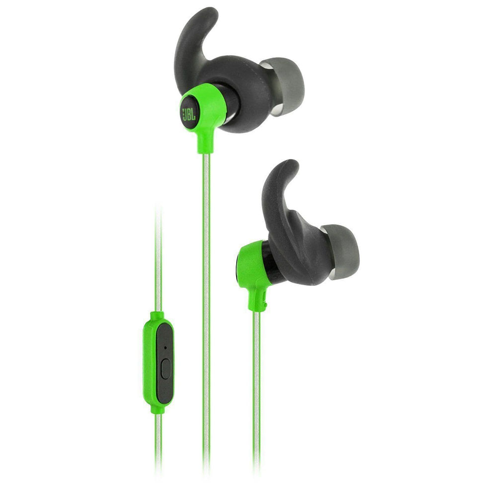 JBL Reflect Mini Sweat Resistant Green In-Ear Sport Headphones Headset