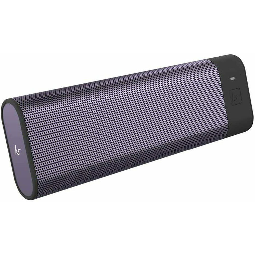 KitSound BoomBar+ Portable Wireless Bluetooth Speaker Metallic Purple