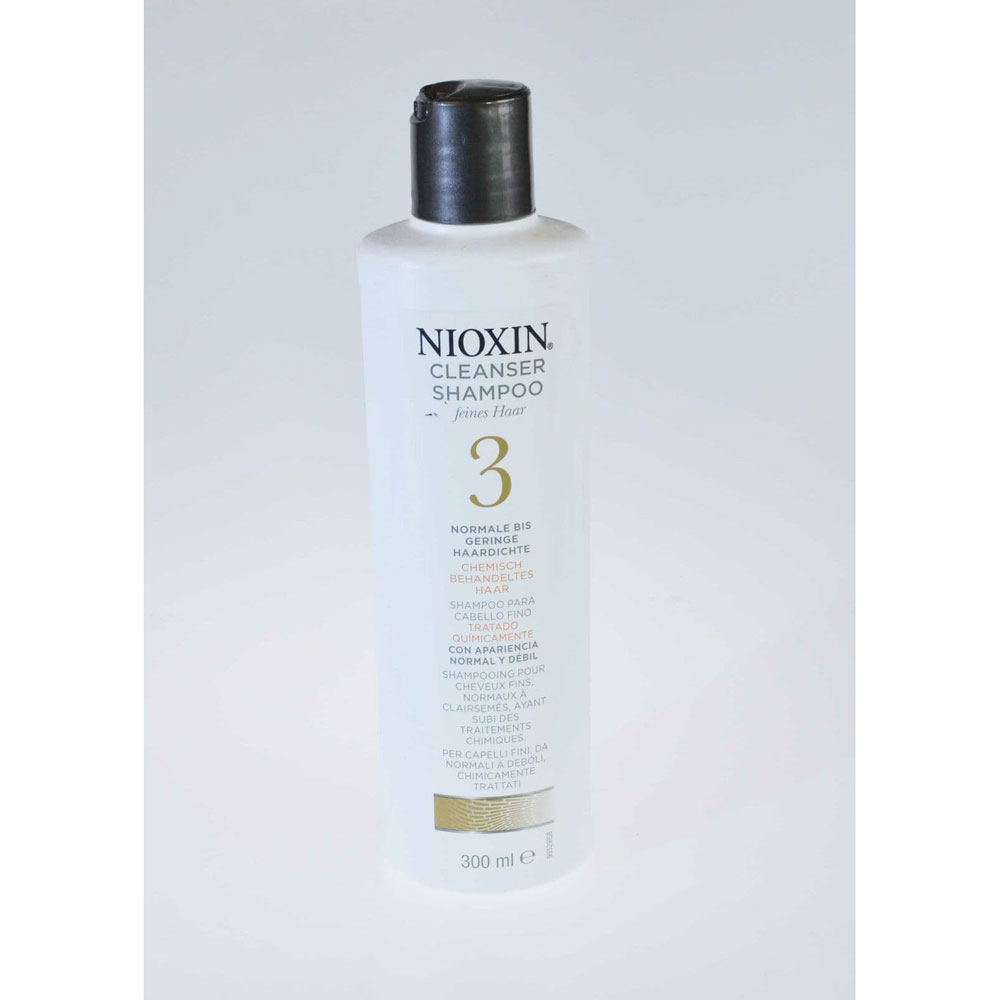 Nioxin Cleanser Shampoo System 3 300ml Pack of 1 2 or 3
