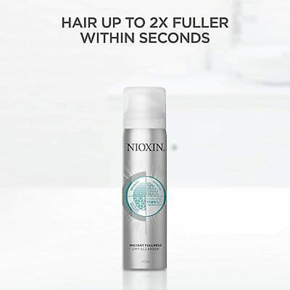 Nioxin Fullness Dry Shampoo Travel Size 65ml Single or Twin Pack
